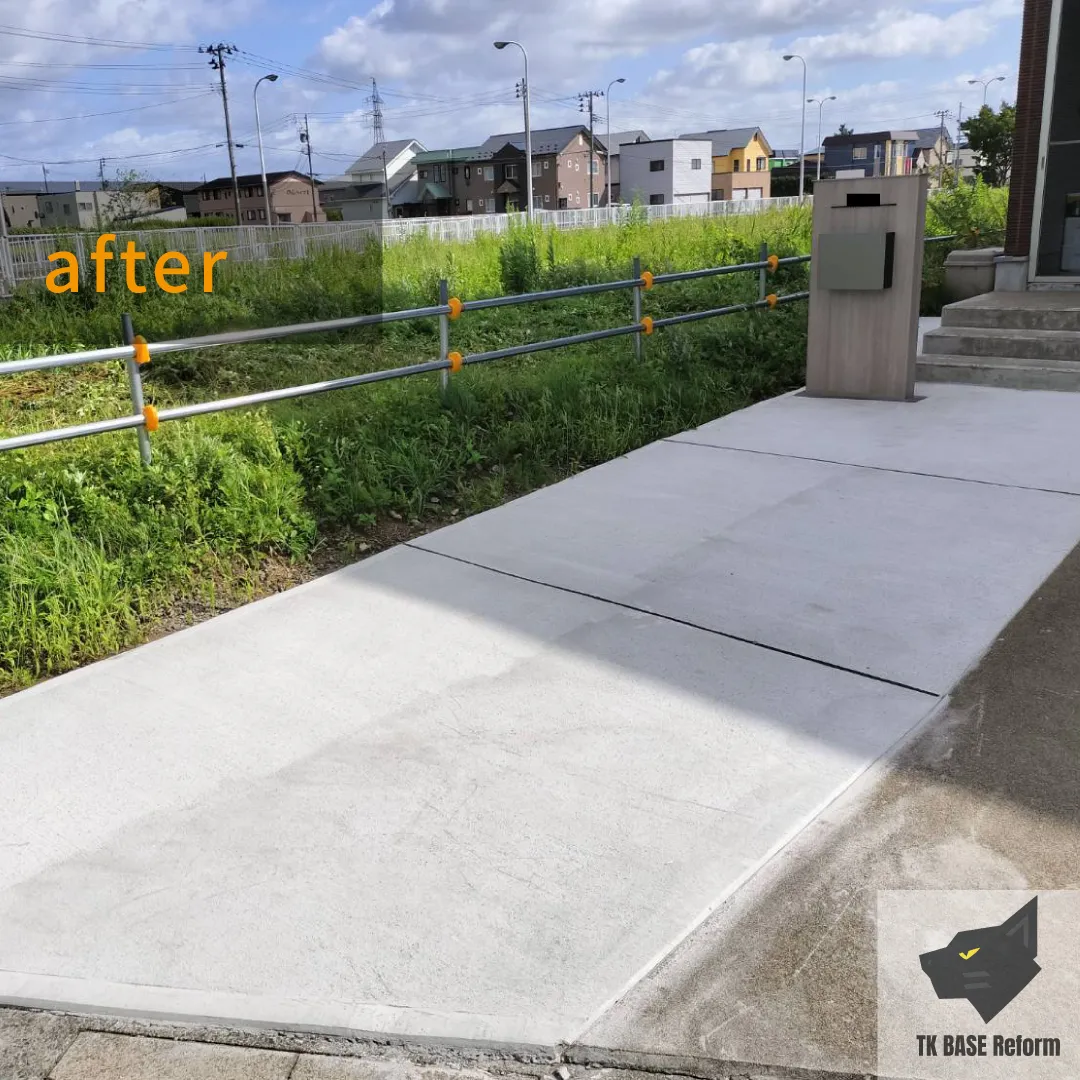 土間コンクリート敷設